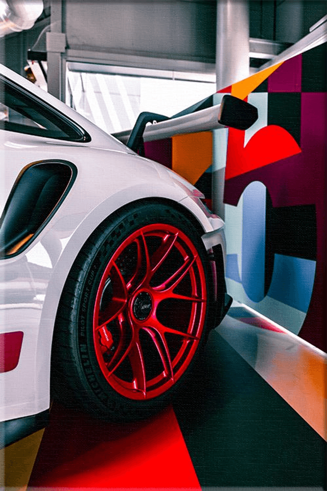 Aileron Porsche GT3 RS - Porsche - Toile