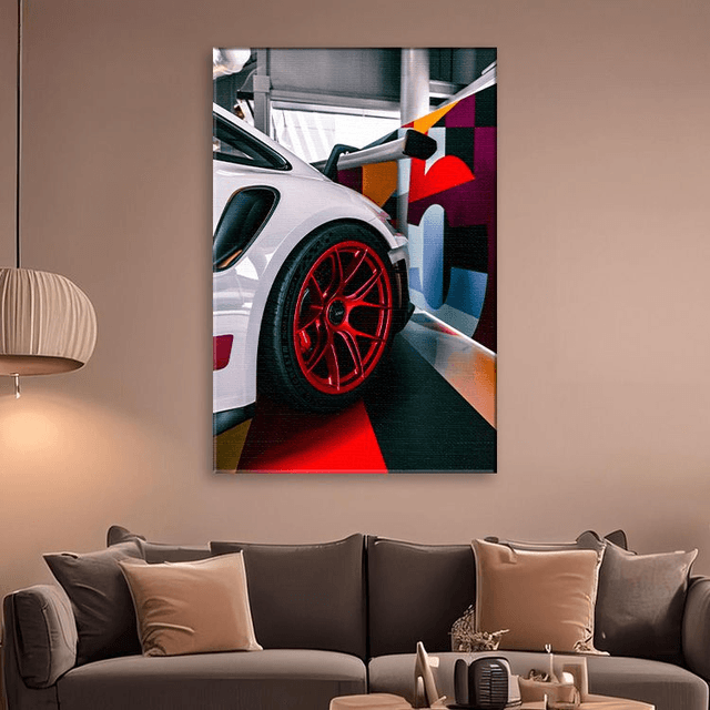 Aileron Porsche GT3 RS - Porsche - Toile