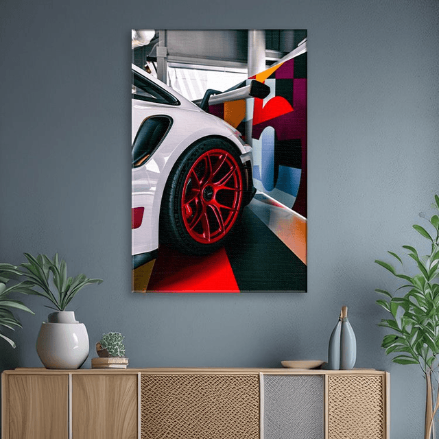Aileron Porsche GT3 RS - Porsche - Toile