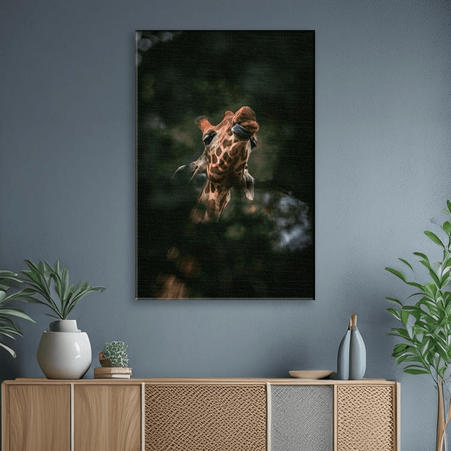 Girafe - Faune - Toile