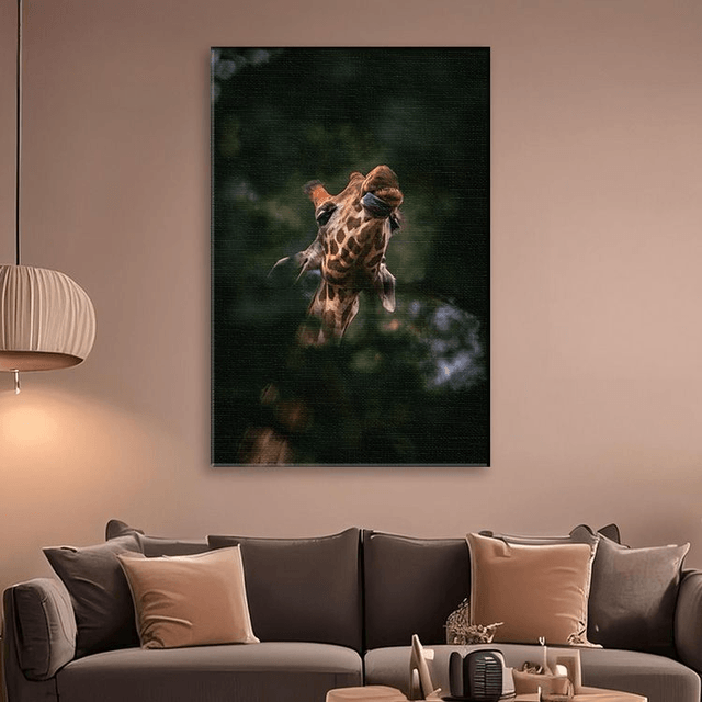 Girafe - Faune - Toile